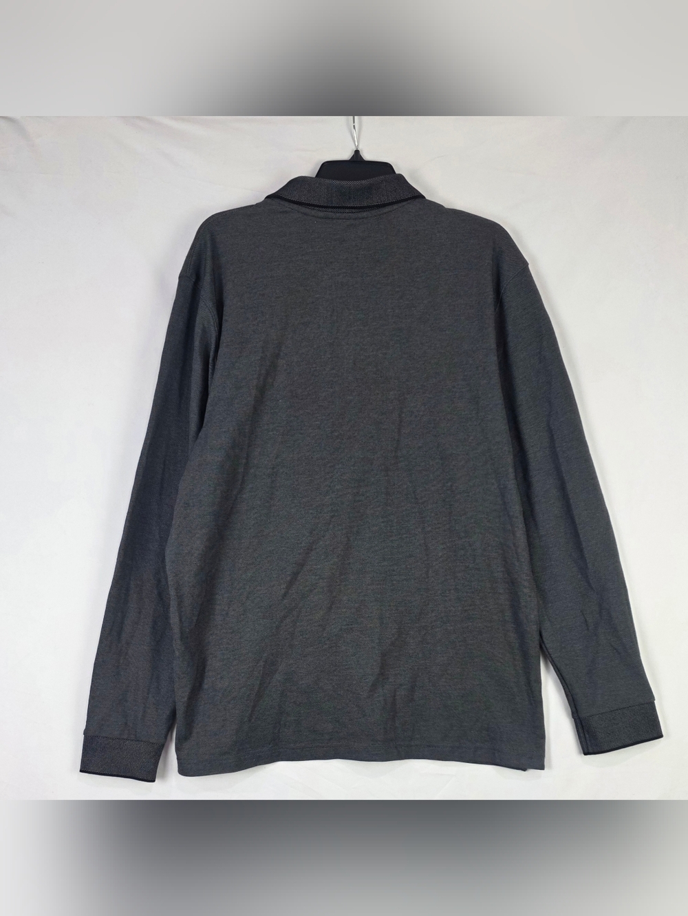 $60 Alfani Mens Classic-Fit Solid Long-Sleeve Shirt - Picture 3 of 5
